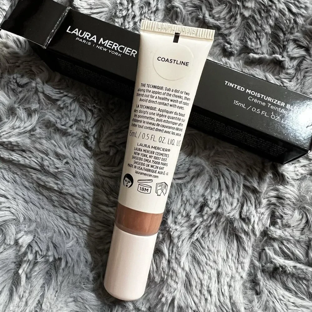 Laura Mercier Tinted Moisturizer Blush Coastline 0.5oz Brand New In Box MSRP $32